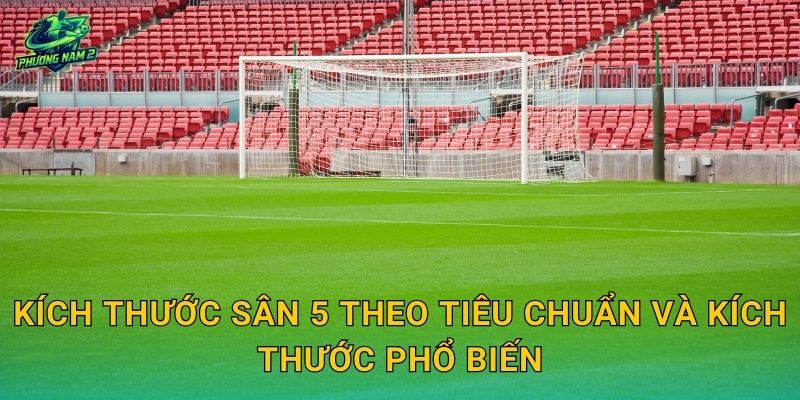 Kích thước sân 5 theo tiêu chuẩn và kích thước phổ biến
