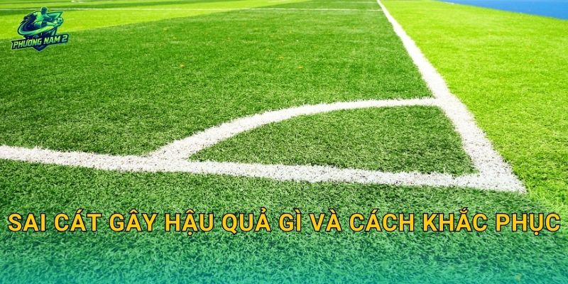 Sai cát gây hậu quả gì và cách khắc phục