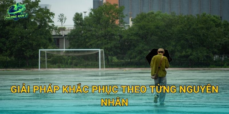 Sân bóng bị đọng nước khắc phục: Xử lý độ dốc, rãnh thu và tắc thoát nước 3 Giải pháp khắc phục theo từng nguyên nhân