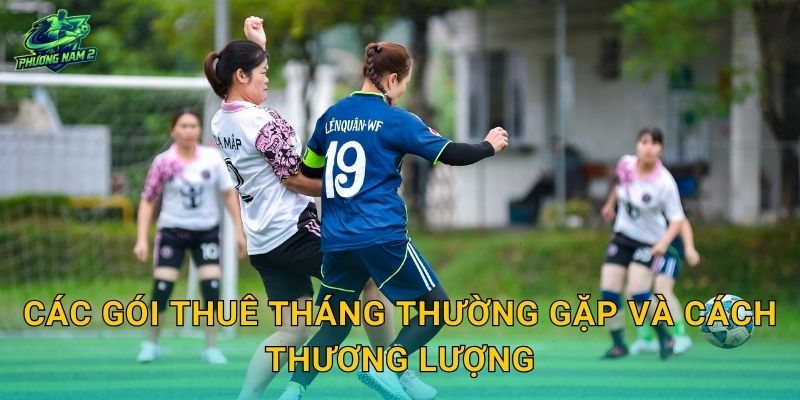 Các gói thuê tháng thường gặp và cách thương lượng
